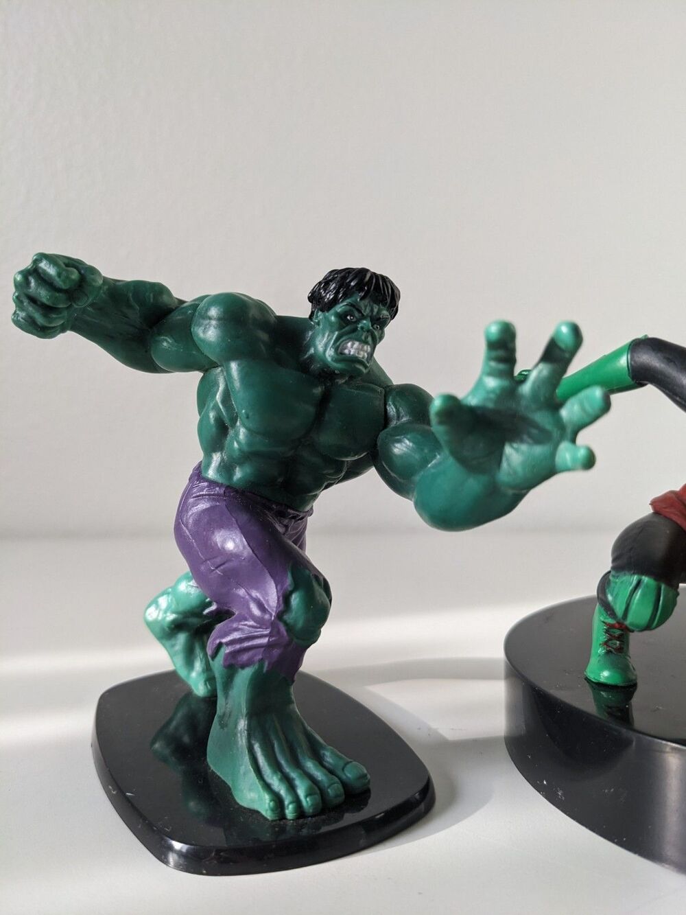 Marvel Disney Incredible Hulk Vinyl Action Figures Heroes LOT of 2